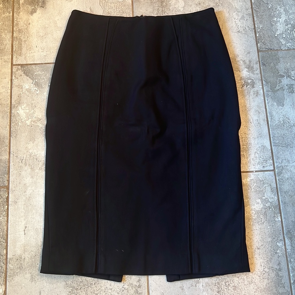 Black Pencil skirt WHBM